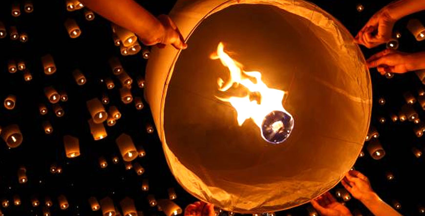 Loy Kratong Chiang Mai